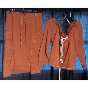 String up skirt set